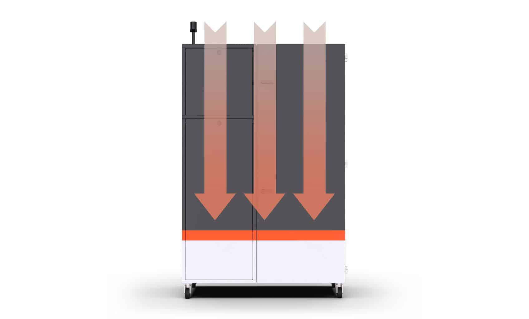 Filament Dry Cabinet with Constant Over Pressure